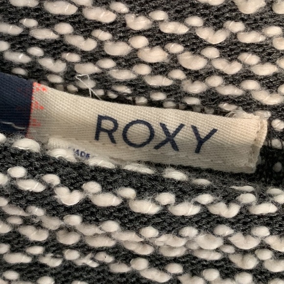 ROXY Marled Gray KNIT Pullover SWEATER - Picture 4 of 12
